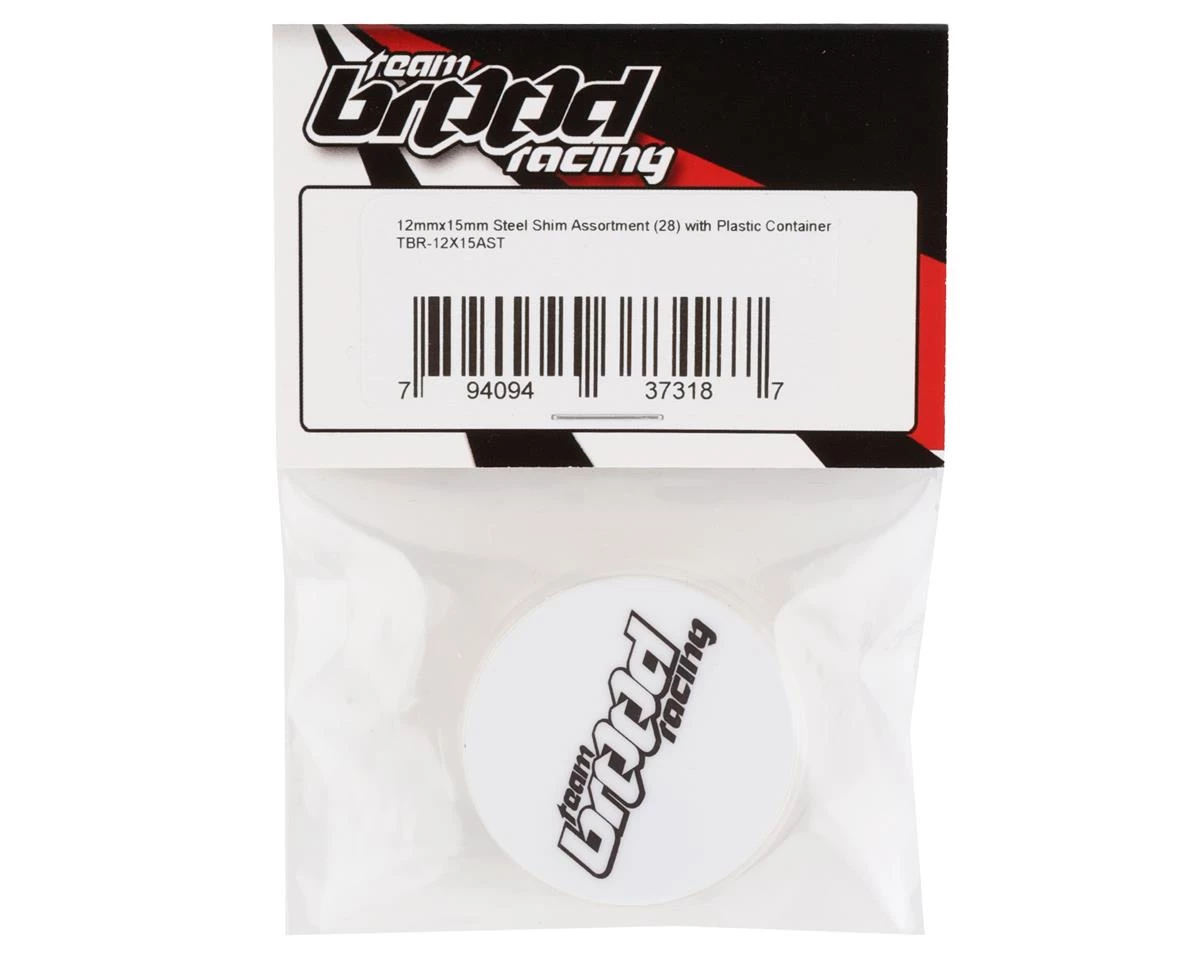 Team Brood 12x15mm Steel Shim Assortment w/Plastic Container (28) (0.1/0.2/0.3/0.5mm) 4 Team Brood 12x15mm Steel Shim Assortment w/Plastic Container (28) (0.1/0.2/0.3/0.5mm) - Image 2
