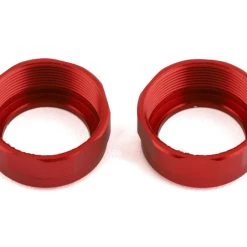 Team Brood Velvet Aluminum Shock Cap (Red)