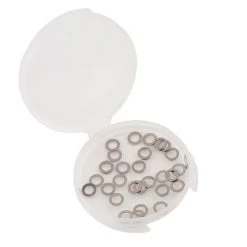 Team Brood 3x5mm Steel Shim Assortment w/Plastic Container (28) (0.1/0.2/0.3/0.5mm)