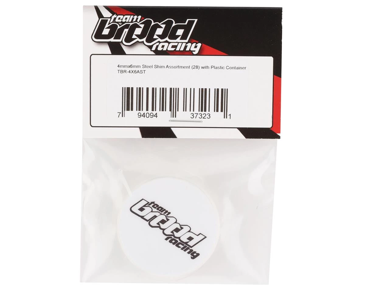 Team Brood 4x6mm Steel Shim Assortment w/Plastic Container (28) (0.1/0.2/0.3/0.5mm) 4 Team Brood 4x6mm Steel Shim Assortment w/Plastic Container (28) (0.1/0.2/0.3/0.5mm) - Image 2