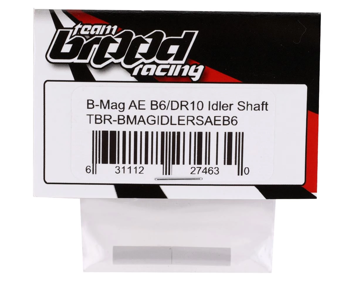 Team Brood B-Mag AE B6/DR10 Magnesium Idler Shaft (2) 4 Team Brood B-Mag AE B6/DR10 Magnesium Idler Shaft (2) - Image 2