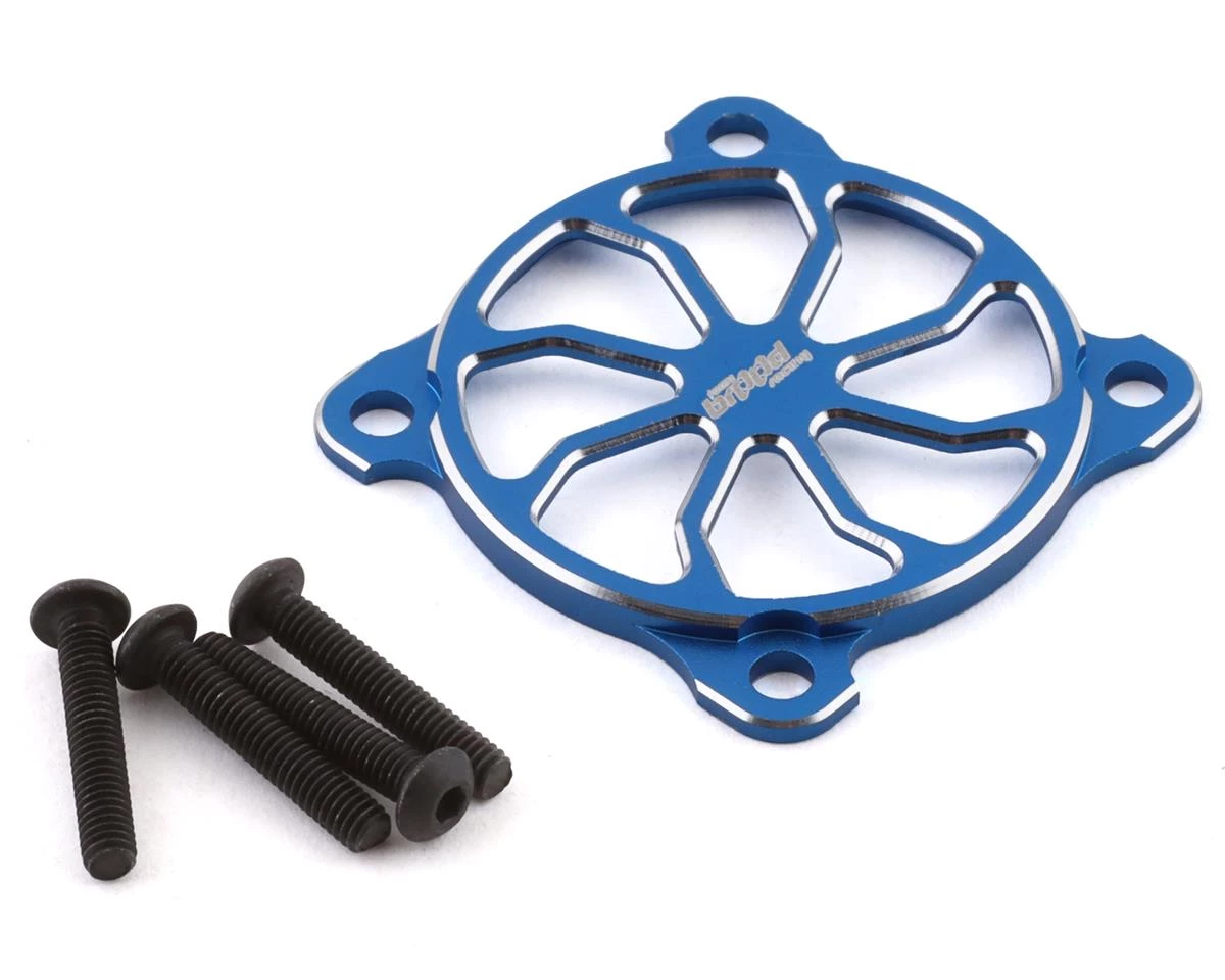 Team Brood Aluminum 30mm Fan Cover (Blue) 3 Team Brood Aluminum 30mm Fan Cover (Blue)