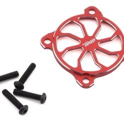 Team Brood Aluminum 30mm Fan Cover (Red)