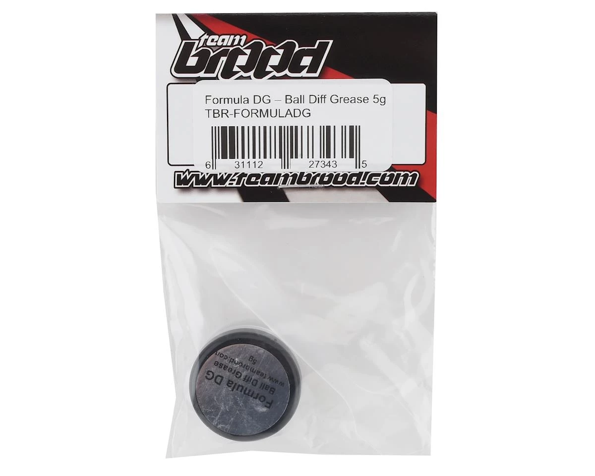 Team Brood Formula DG Ball Diff Grease (5g) 4 Team Brood Formula DG Ball Diff Grease (5g) - Image 2