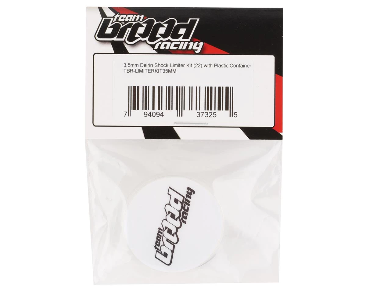 Team Brood 3.5mm Delrin Shock Limiter Kit w/Plastic Container (22) 4 Team Brood 3.5mm Delrin Shock Limiter Kit w/Plastic Container (22) - Image 2