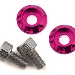 Team Brood M3 Motor Washer Heatsink w/Screws (Pink) (2) (6mm)