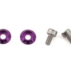 Team Brood M3 Motor Washer Heatsink (Purple) (6mm)