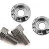 Team Brood M3 Motor Washer Heatsink w/Screws (Silver) (2) (6mm) -Team Brood Sales Store bro tbr m3mwkithss6