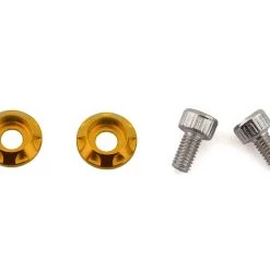 Team Brood M3 Motor Washer Heatsink (Yellow) (6mm)