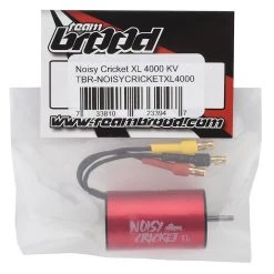 Team Brood NOISY CRICKET XL 40mm 4 Pole Sensorless Brushless Mini Motor (4000Kv) -Team Brood Sales Store bro tbr noisycrktxl4000 2