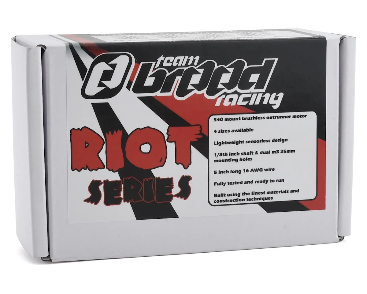 Team Brood Riot 41mm Sensorless Outrunner Brushless Crawler Motor (1250Kv) 4 Team Brood Riot 41mm Sensorless Outrunner Brushless Crawler Motor (1250Kv) - Image 2