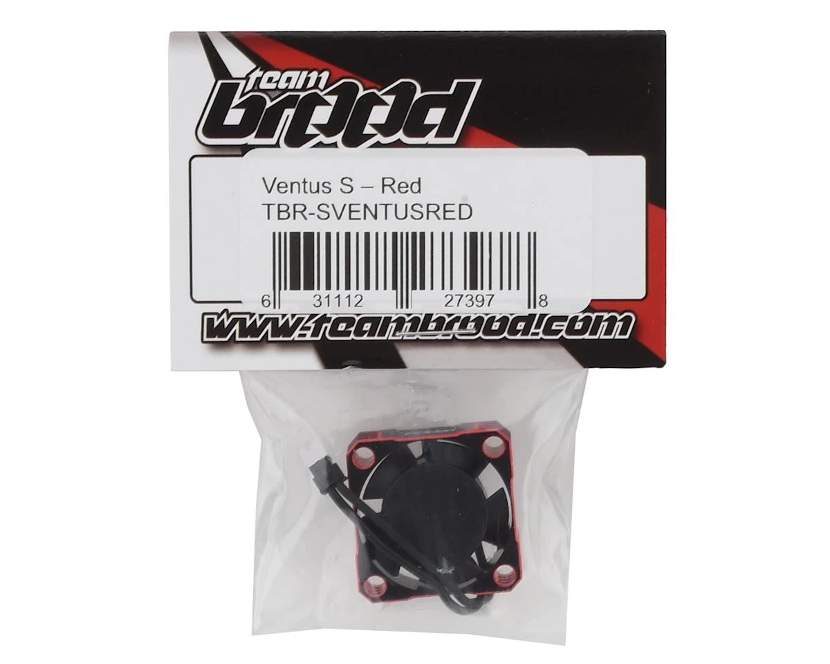 Team Brood Ventus S Aluminum 25mm Cooling Fan (Red) 4 Team Brood Ventus S Aluminum 25mm Cooling Fan (Red) - Image 2