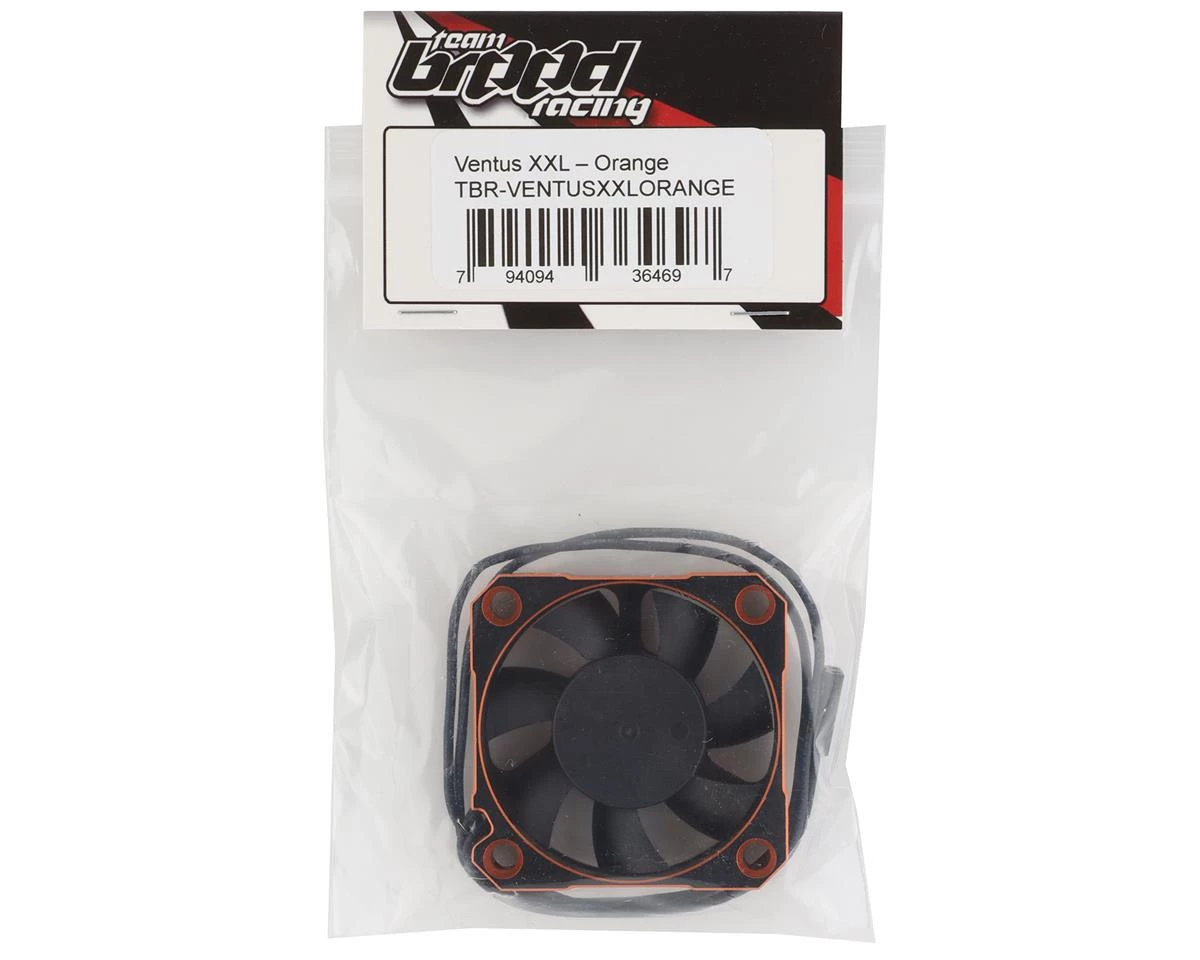 Team Brood Ventus XXL Aluminum 50mm Cooling Fan (Orange) 4 Team Brood Ventus XXL Aluminum 50mm Cooling Fan (Orange) - Image 2