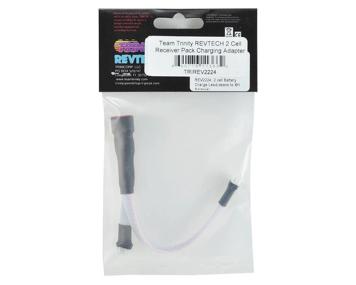 Trinity Revtech 2 Cell Receiver Pack Charging Adapter 4 Trinity Revtech 2 Cell Receiver Pack Charging Adapter - Image 2