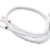 Trinity 2S Pro Charge Cables w/Deans Plug (White) -Team Brood Sales Store tritep2407